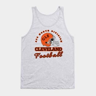 Cleveland Football Vintage Style Tank Top